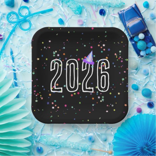 Party 2026 pappteller (Party)