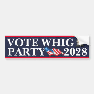 Party 2028 autoaufkleber