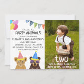 Party 2. Geburtstag Einladung (Vorderseite)