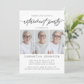 Party 3 FotoCollage für einfache Skripterstellung Einladung (Stehend Vorderseite)