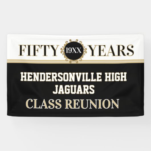 Party! 50. Jubiläumsbanner Banner (Horizontal)