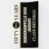 Party! 50. Jubiläumsbanner Banner (Vertikal)