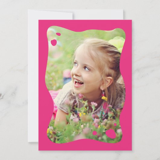 Party 6. Geburtstag Einladung (Rückseite)