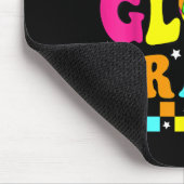 Party 80er Group Team Lasse Crazy Retro farbenfroh Mousepad (Ecke)