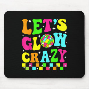 Party 80er Group Team Lasse Crazy Retro farbenfroh Mousepad