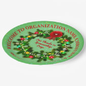 Party 9" pappteller (Schrägansicht)