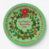 Party 9" pappteller (Vorderseite)