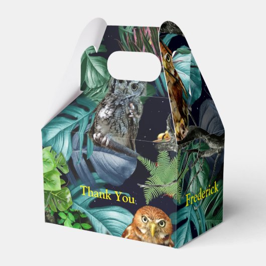 Party-Abendfest zum Thema Geschenkschachtel (Vorderseite)