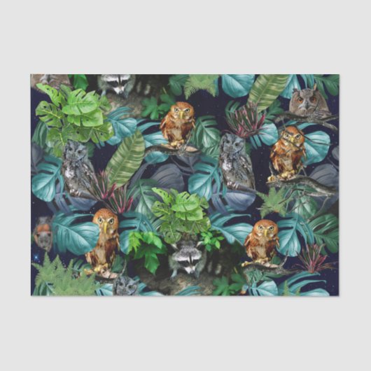 Party-Abendfest zum Thema Seidenpapier (Vorderseite)