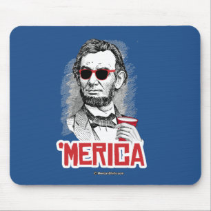 Party Abraham Lincoln 'Merican Mousepad