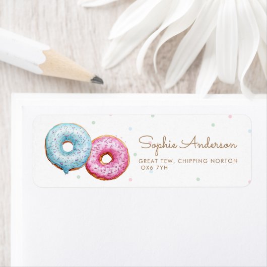 Party-Adresse des Donut-Geschlechts (Insitu)