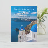 Party Adventure Awaits Griechenland Medit Einladung (Stehend Vorderseite)