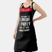 Party-Alkohol-Liebhaber - Weihnachtsgeschenk für G Schürze (InSitu)