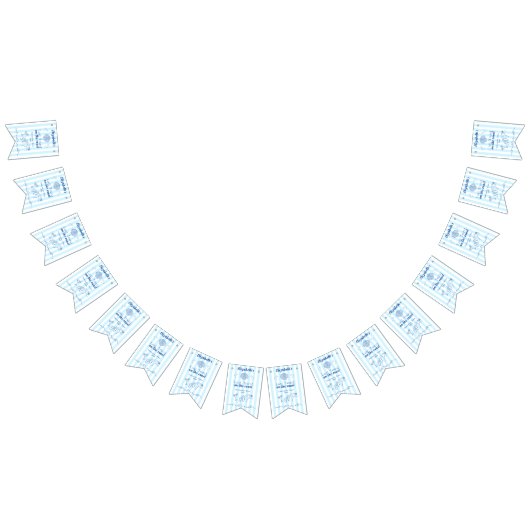 Party am Strand von Bachelorette Wimpelkette (Alle)