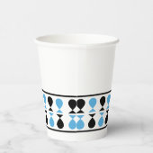 Party an! Blau Pappbecher (Rechts)