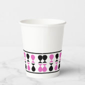 Party an! Pink Pappbecher (Rechts)
