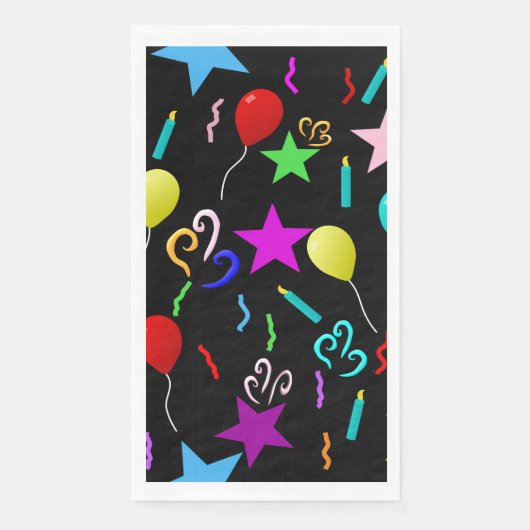 Party an! serviette (Vorderseite)