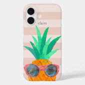 Party Ananas | PERSONALISIERT Case-Mate iPhone Hülle (Rückseite)