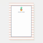 Party Ananas | PERSONALISIERT Post-it Klebezettel (Vorderseite)