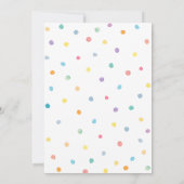 Party Animal 1. Geburtstag Einladung | Goat & Frie (Rückseite)