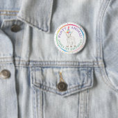 Party Animal Baby Goat Birthday Button Button (Beispiel)