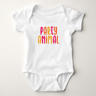Party Animal. Baby Strampler