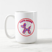 Party Animal Balloon Dog Kaffeetasse (Links)