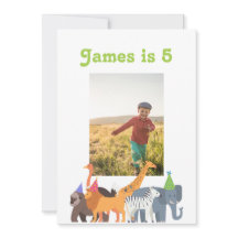 Party Animal Birthday Party Custom Foto