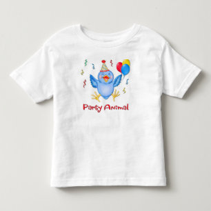 Party Animal Bluebird Kleinkind T-shirt