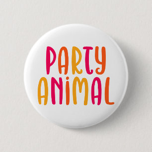 Party Animal. Button
