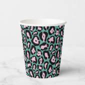 Party Animal Cheetah Print Paper Cup Pappbecher (Rückseite)