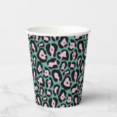 Party Animal Cheetah Print Paper Cup Pappbecher (Links)