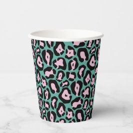 Party Animal Cheetah Print Paper Cup Pappbecher