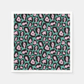 Party Animal Cheetah Print Paper Cup Serviette (Vorderseite)