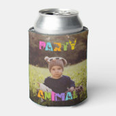 Party Animal Gutes Custom Foto Dosenkühler (Kanne Vorderseite)