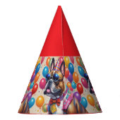 Party Animal Hat Red Partyhütchen (Rückseite)