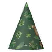 Party Animal Leopard Cheetah Wild One Jungle Boy Partyhütchen (Links)