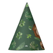 Party Animal Lion Wild One Jungle Birthday Boy Partyhütchen (Links)