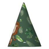 Party Animal Lion Wild One Jungle Birthday Boy Partyhütchen (Rechts)