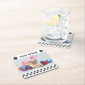 Party Animal - Square Drink Untersetzer (Vor Ort)