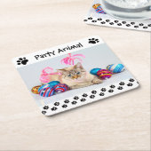 Party Animal - Square Drink Untersetzer (angewinkelt)