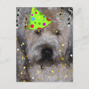Party Animal Wheaton Terrier Postkarte