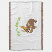 Party Animal Yak Decke (Vorderseite Vertikal)