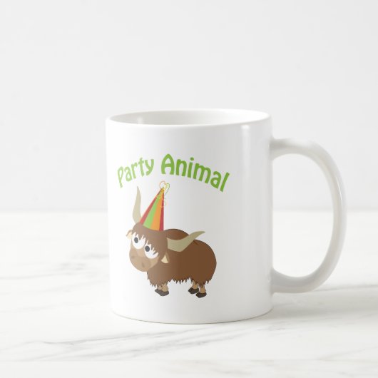 Party Animal Yak Kaffeetasse (Rechts)