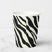 Party Animal Zebra Print Paper Cup Pappbecher (Rechts)