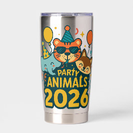 Party Animals 2026 Thermobecher