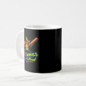 Party Animals Baseball Trikot  Kaffeetasse (Vorderseite Links)