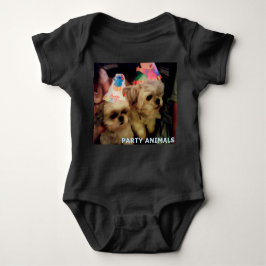 Party Animals Bodysuit von HAS Jewels Baby Strampler