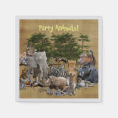 Party Animals Cocktail Napkins Serviette (Vorderseite)