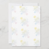 Party Animals First Birthday Invitation Einladung (Rückseite)